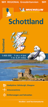 Michelin Karte Schottland