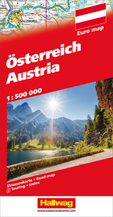 Österreich Strassenkarte 1:500 000 - 