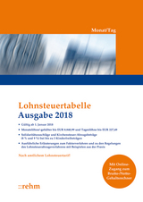 Lohnsteuertabelle 2018 Monat/Tag - 