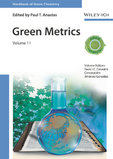 Handbook of Green Chemistry - Green Metrics - 