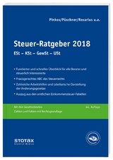Steuer-Ratgeber 2018 - Boeddinghaus, Claudia; Henseler, Frank; Niermann, Walter; Pinkos, Erich; Püschner, Wolfgang; Rosarius, Lothar; Spahn, Marcus