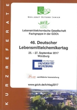 46. Deutscher Lebensmittelchemikertag 2017