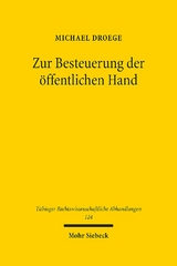 Zur Besteuerung der öffentlichen Hand - Michael Droege