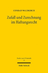 Zufall und Zurechnung im Haftungsrecht - Conrad Waldkirch