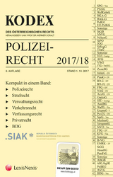 KODEX Polizeirecht 2017/18 - 