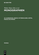 Monographien / Dudenrode, Kr[eis] Witzenhausen, Netra, Kr[eis] Eschwege - 