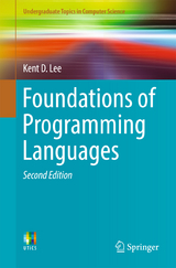 Foundations of Programming Languages - Lee, Kent D.