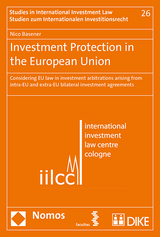 Investment Protection in the European Union - Nico Basener