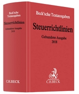 Steuerrichtlinien Gebundene Ausgabe 2018 - 