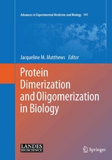 Protein Dimerization and Oligomerization in Biology - 
