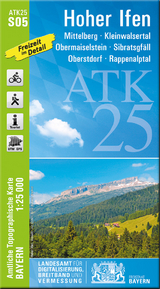 ATK25-S05 Hoher Ifen (Amtliche Topographische Karte 1:25000)