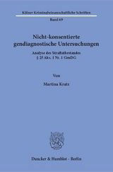 Nicht-konsentierte gendiagnostische Untersuchungen. - Martina Kratz