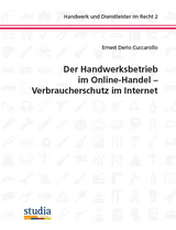 Handwerksbetrieb im Online-Handel - Verbraucherschutz im Internet - Ernest Cuccarollo