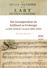 Ein Gesangstraktat als Schlüssel zu Froberger – „La Belle Methode“ von Jean Millet (1666) - Florian Bassani