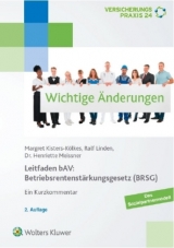 Leitfaden bAV: Betriebsrentenstärkungsgesetz (BRSG) -  Meissner,  Kisters-Kölkes,  Linden