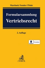 Formularsammlung Vertriebsrecht - Martinek, Michael; Semler, Franz-Jörg; Flohr, Eckhard