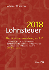 Lohnsteuer 2018 - Hofbauer, Josef; Krammer, Michael