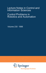 Control Problems in Robotics and Automation - 