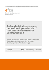 Technische Mindesterzeugung des Kraftwerksparks bis zum Jahr 2030 in Niedersachsen und Deutschland - Hans-Peter Beck