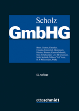 GmbH-Gesetz, Band I - Scholz