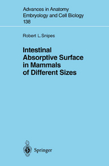 Intestinal Absorptive Surface in Mammals of Different Sizes - Robert L. Snipes