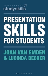 Presentation Skills for Students - Emden, Joan Van; Becker, Lucinda