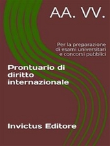 Prontuario di diritto internazionale - Aa. Vv.