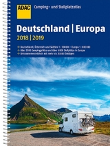 ADAC Camping- und Stellplatzatlas Deutschland/Europa 2018/2019 - 