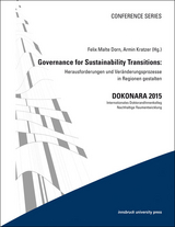 Governance for Sustainability Transitions - 