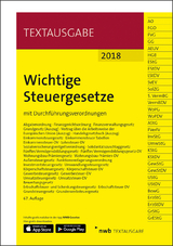 Wichtige Steuergesetze