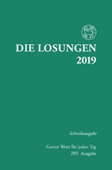 Die Losungen 2019. Deutschland / Losungen 2019 - 