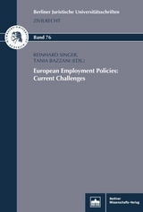 European Employment Policies: Current Challenges - 