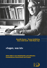 "Sagen, was ist" - 