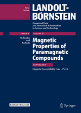 Magnetic Properties of Paramagnetic Compounds - R.T. Pardasani, Pushpa Pardasani