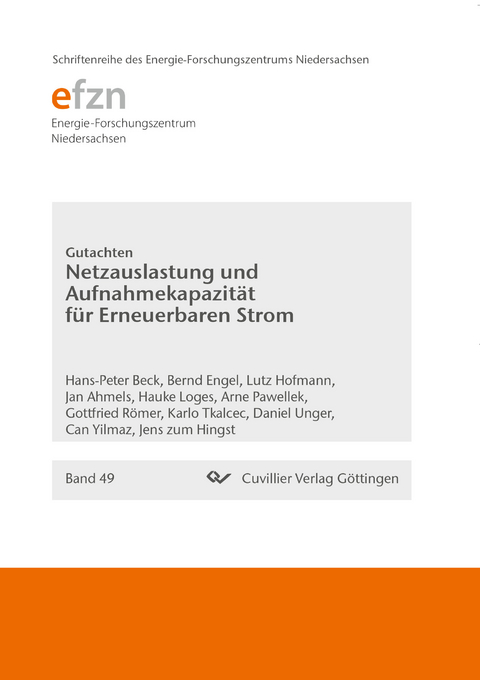 Netzauslastung und Aufnahmekapazität für Erneuerbaren Strom - Hans-Peter Beck