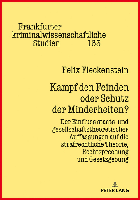 Kampf den Feinden oder Schutz der Minderheiten? - Felix Fleckenstein