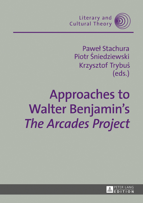 Approaches to Walter Benjamin’s «The Arcades Project» - 