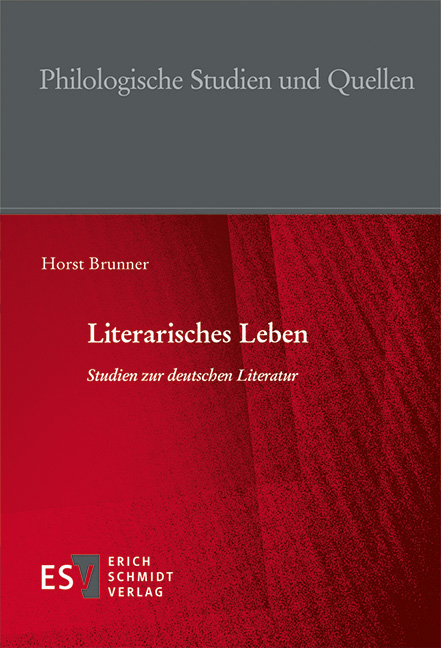 Literarisches Leben - Horst Brunner
