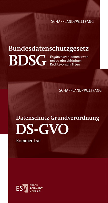 Datenschutz-Grundverordnung (DS-GVO) / Bundesdatenschutzgesetz (BDSG) - Hans-Jürgen Schaffland, Gabriele Holthaus, Astrid Schaffland