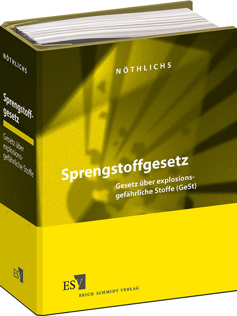 Sprengstoffgesetz - Einzelbezug - 