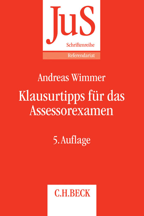 Klausurtipps für das Assessorexamen - Andreas Wimmer