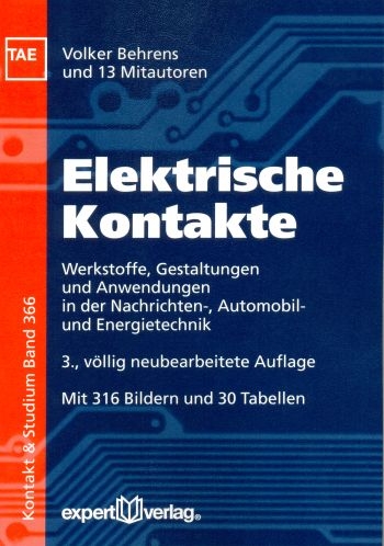 Elektrische Kontakte - Volker Behrens