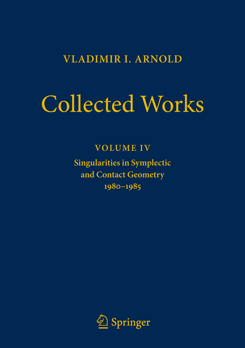 Vladimir Arnold - Collected Works - Vladimir I. Arnold