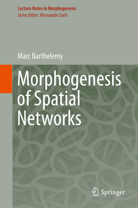 Morphogenesis of Spatial Networks - Marc Barthelemy