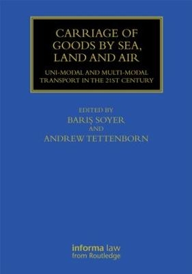 Carriage of Goods by Sea, Land and Air - 