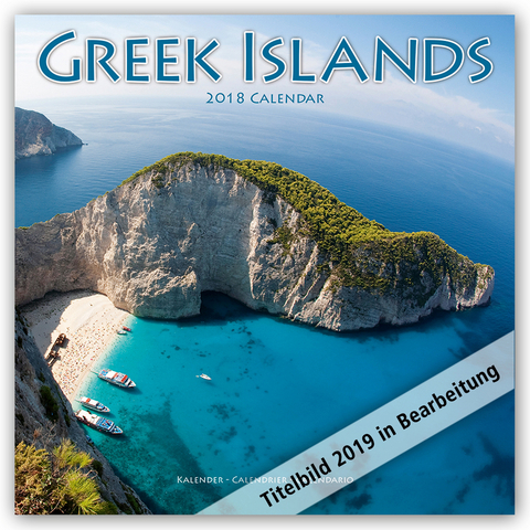 Greek Islands Calendar 2019 -  Avonside Publishing Ltd