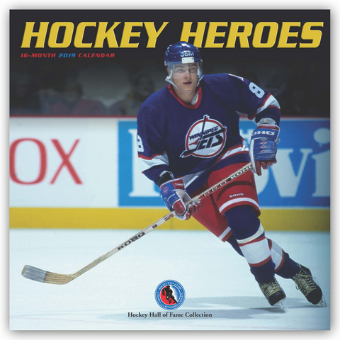 Hockey Heroes - Helden des Eishockeys 2019 - 16-Monatskalender