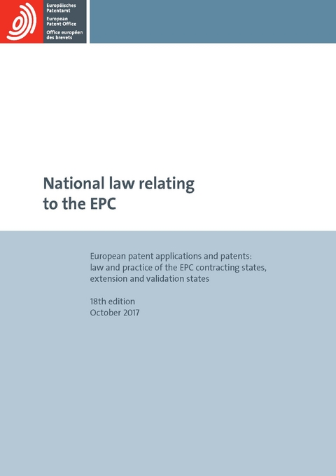 National law relating to the EPC
