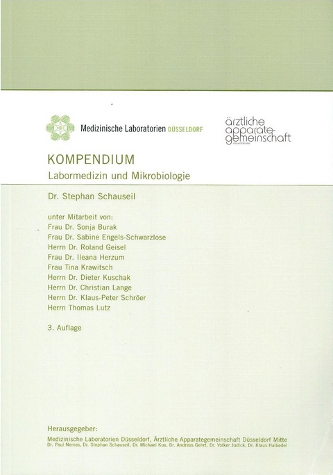 KOMPENDIUM Labormedizin und Mikrobiologie - Stephan Schauseil,  Herzum