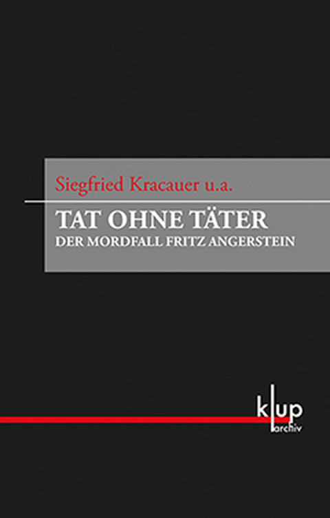 Tat ohne Täter - 